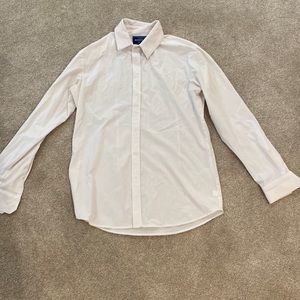 Mens mizzen and main white button down dress shirt